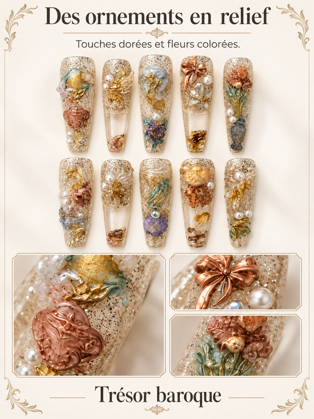 Trésor baroque — Détails décoratifs