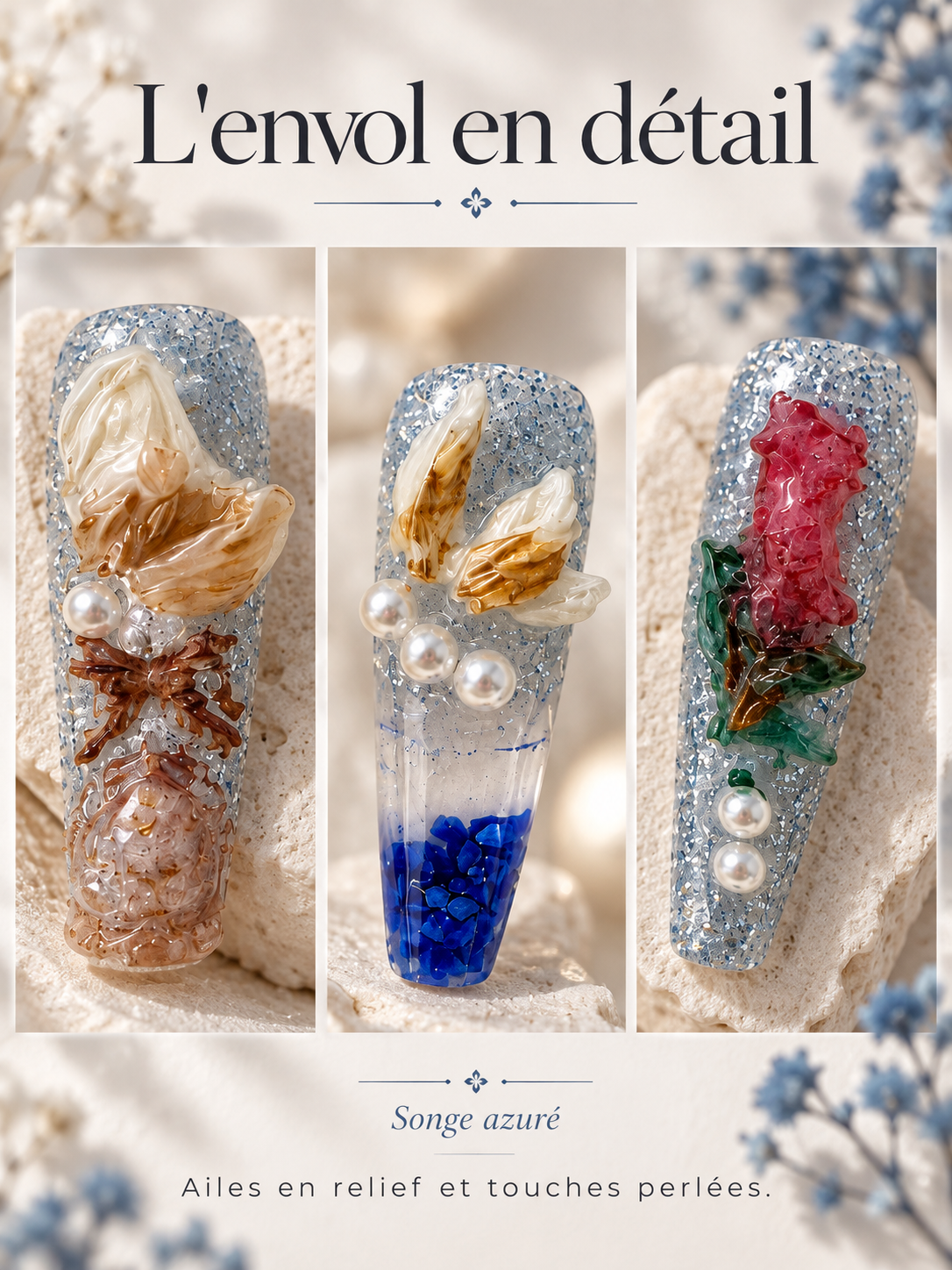 Songe azuré — Détails décoratifs