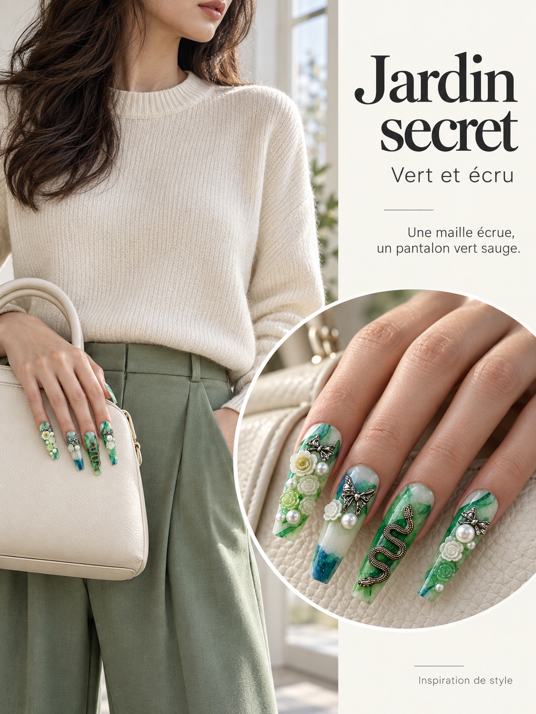 Jardin secret — 秘密花园: Détails 03_日常穿搭一