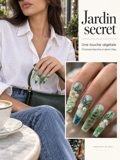 Jardin secret — 秘密花园: Détails 04_日常穿搭二