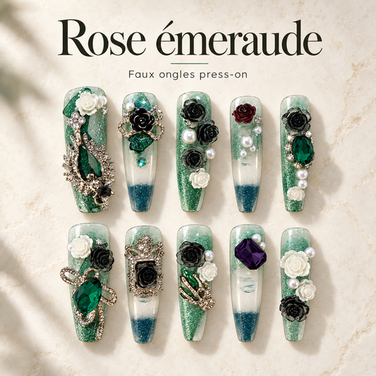 Rose émeraude — 祖母绿玫瑰: Visuel principal_主图