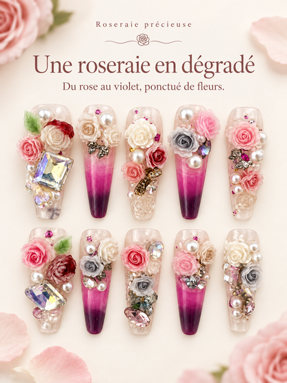 Roseraie précieuse — 珍美玫瑰园: Détails 01_款式介绍