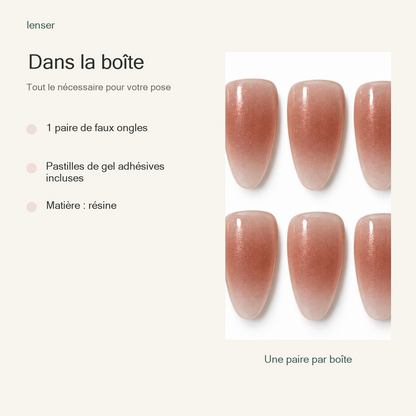 Aube Corail — contenu de la boîte