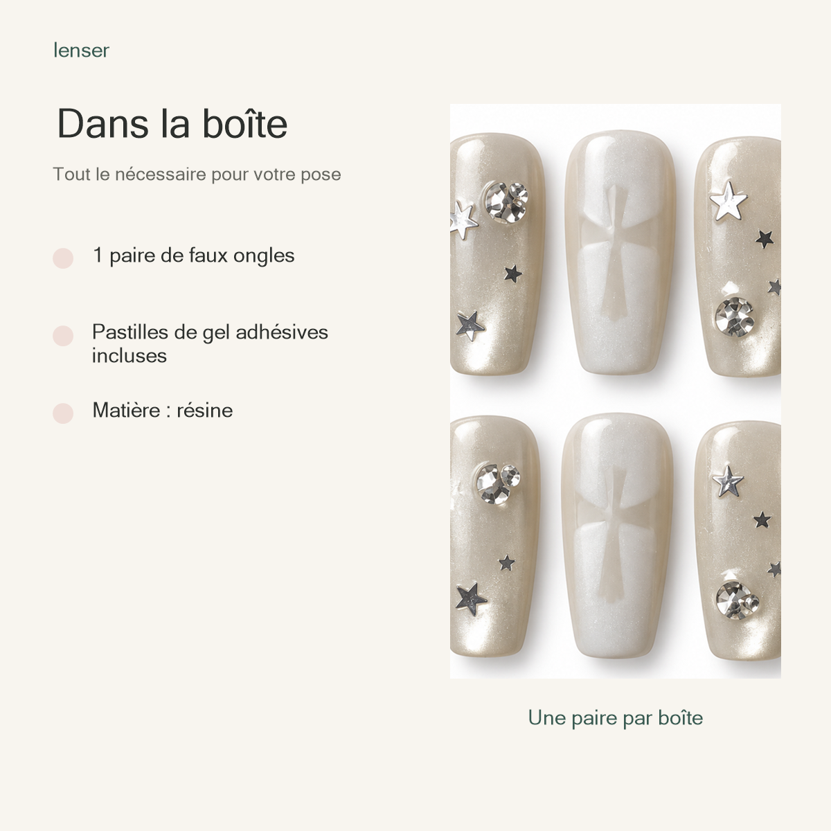Constellation Ivoire — contenu de la boîte