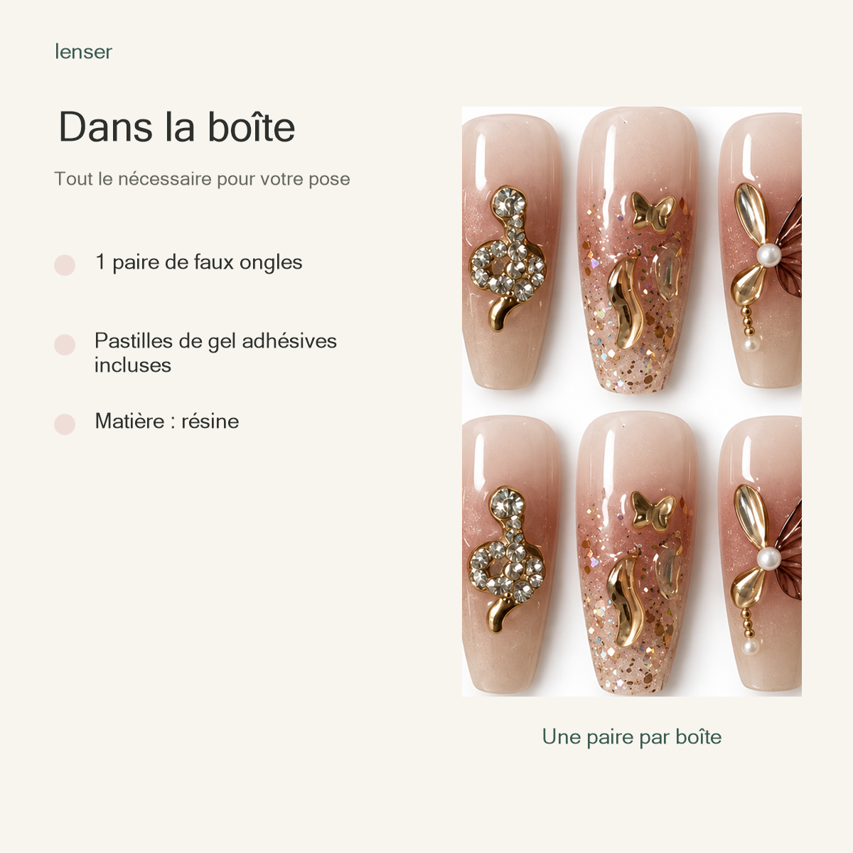 Envol Cuivré — contenu de la boîte