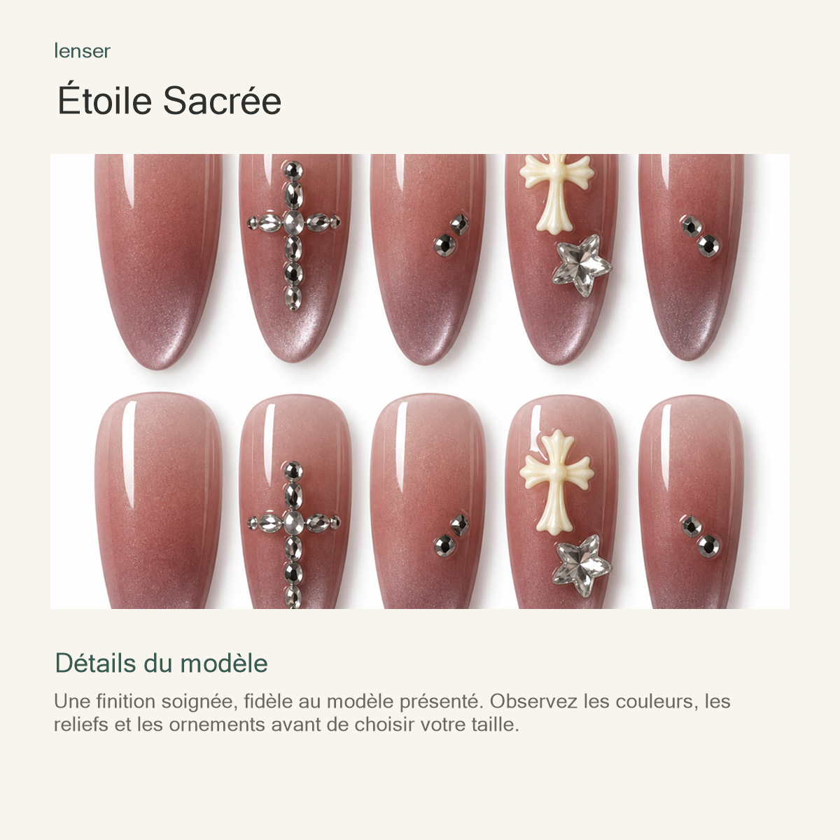 Étoile Sacrée — présentation des détails