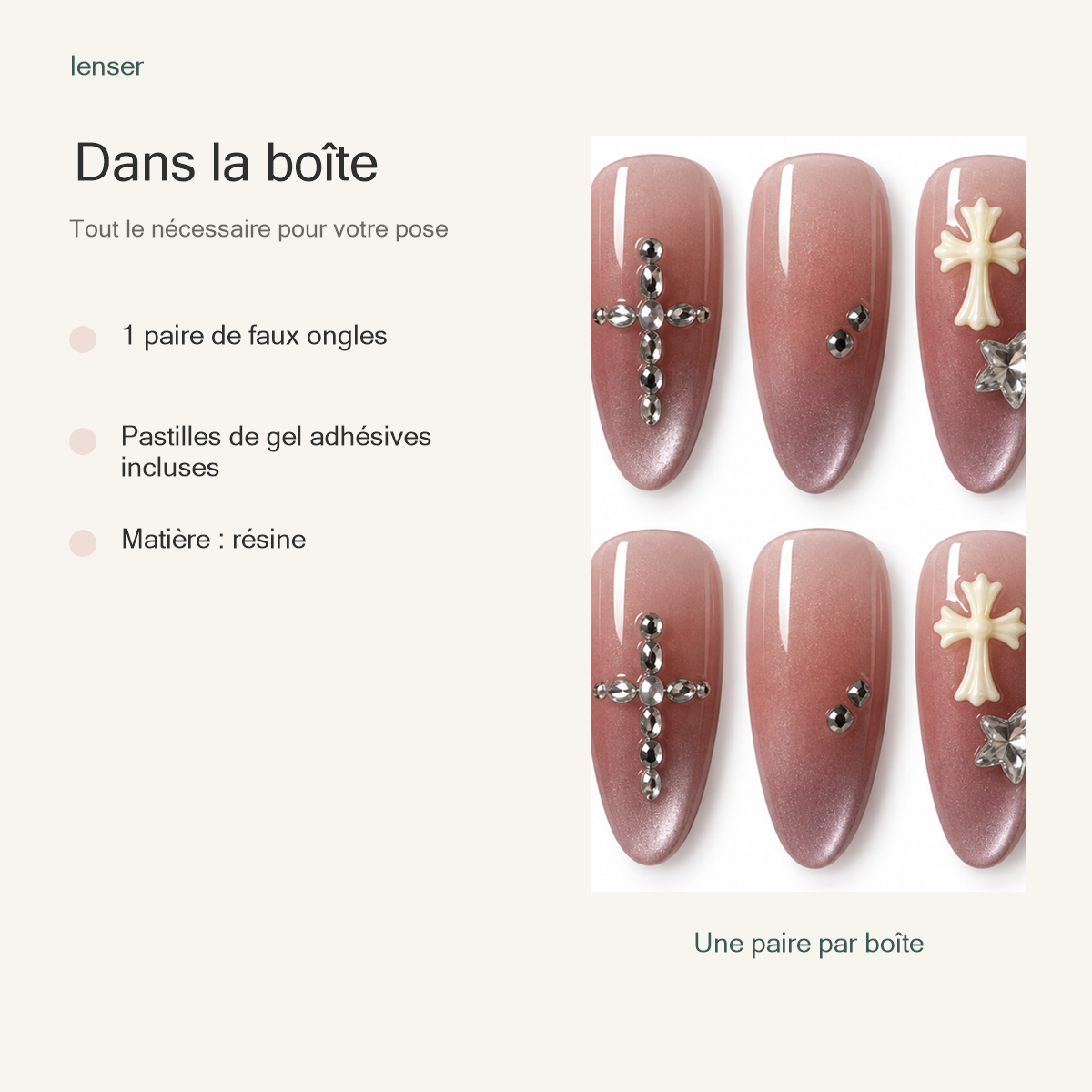 Étoile Sacrée — contenu de la boîte