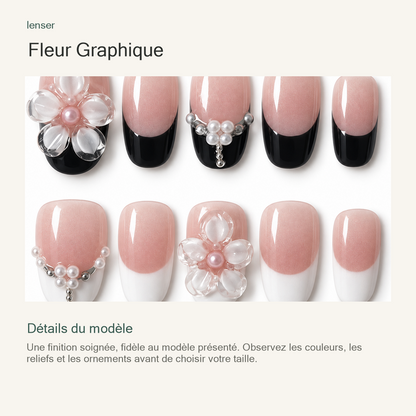 Fleur Graphique — présentation des détails