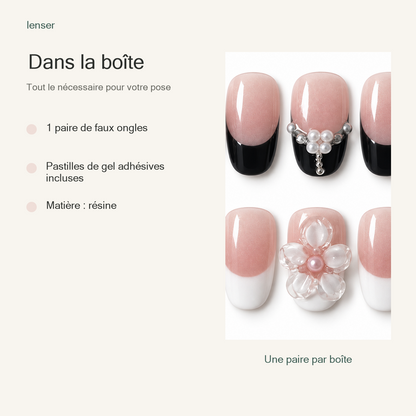 Fleur Graphique — contenu de la boîte