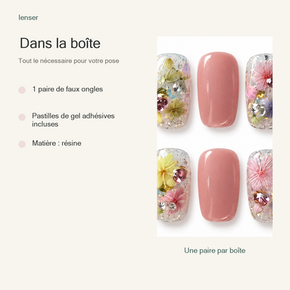 Herbier Rose — contenu de la boîte
