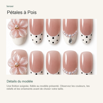 Pétales à Pois — présentation des détails