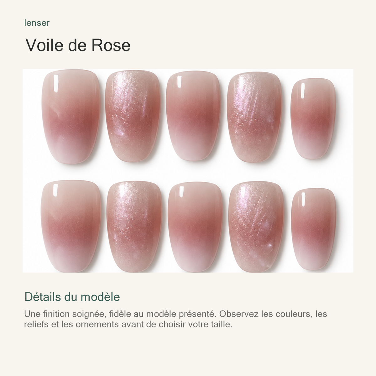 Voile de Rose — présentation des détails